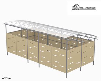 Изображение для товара Контейнерная площадка